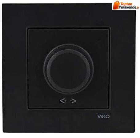 Artline Novella/Trenda Siyah Pro Dimmer/1-10v Düğme (Mekanizma Hariç)